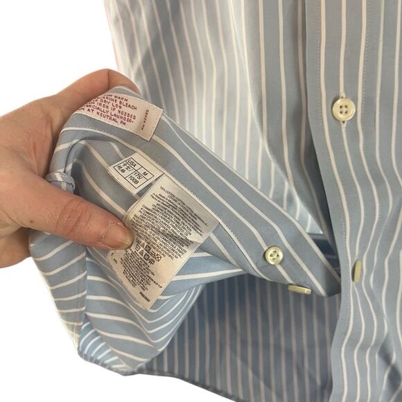 Brooks Brothers 346 The Original Polo Shirt Long Sleeve Button Down Shirt Medium - Picture 4 of 6